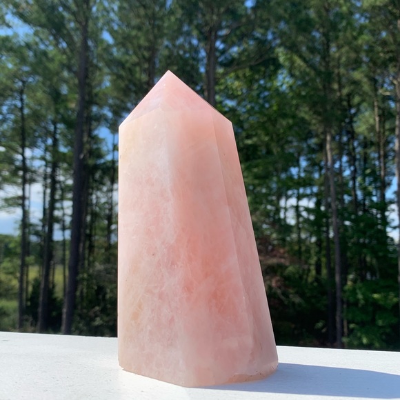 Crystal Other - 3Lb Rose Quartz Tower